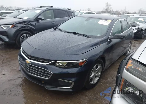 2017 Chevrolet Malibu Ls z USA, uszkodzony, nr VIN 1G1ZB5ST7HF123060